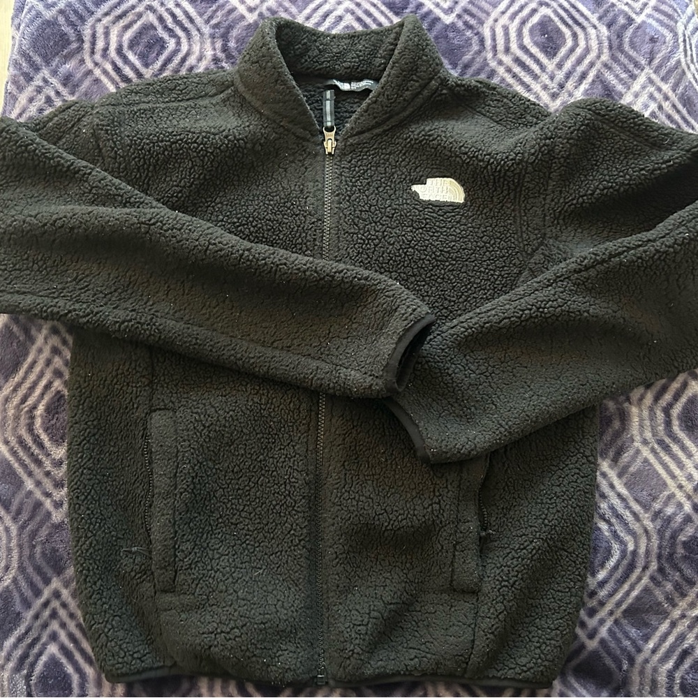 Women’s cropped northface fleece jacket